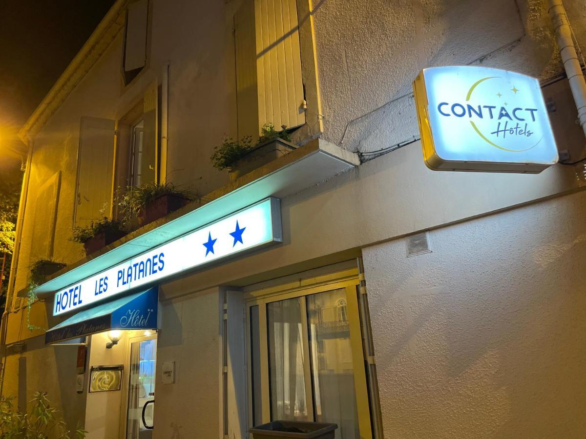 Contact Hotel Les Platanes Villeneuve Sur Lot Centre Exteriör bild