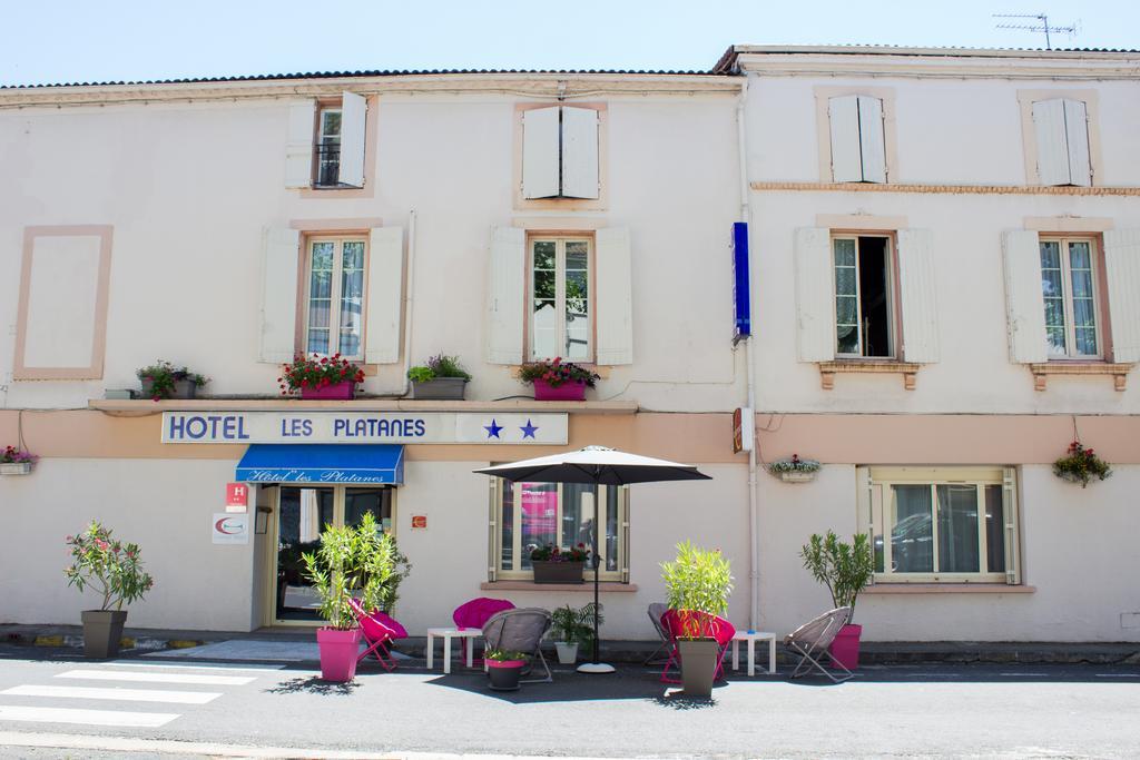 Contact Hotel Les Platanes Villeneuve Sur Lot Centre Exteriör bild